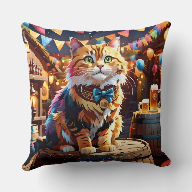 Almofada Cats Oktoberfest (Verso)