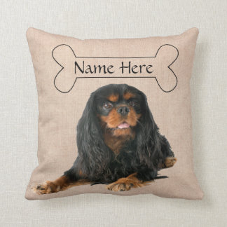 Almofada Cavaleiro Personalizado Rei Charles Spaniel Dog