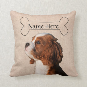 Almofada Cavaleiro Personalizado Rei Charles Spaniel Dog
