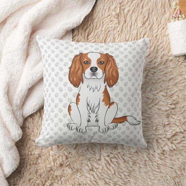 Almofada Cavalier King Charles Spaniel & Patas Blenheim (Cobertor)