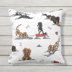 Almofada Cavalier King Charles Spaniels CKCS Doodles