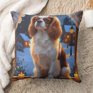 Almofada Cavalier King com Férias de Natal