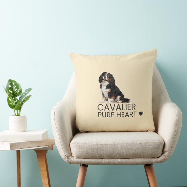 Almofada Cavalier – Pure Heart Throw Pillow (Cadeira)