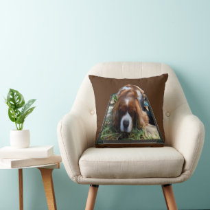 Almofada Cavalier Spaniel Popout Art, Cushion