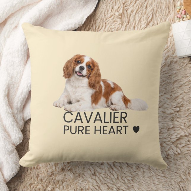 Almofada Cavalier – Travesseiro de Lançamento de Coração Pu (Cobertor)