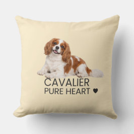 Almofada Cavalier – Travesseiro de Lançamento de Coração Pu