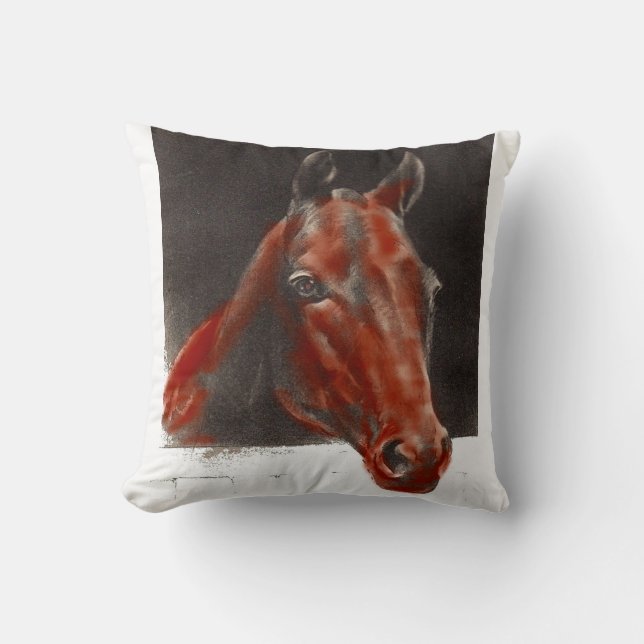 Almofada cavalo amigável (Frente)