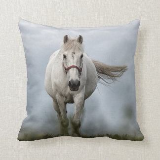 Almofada Cavalo Branco Galopping