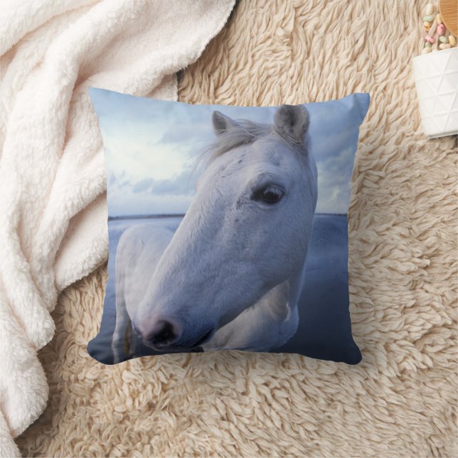 Almofada Cavalo Camargue (Cobertor)