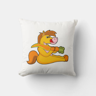 Almofada Cavalo com Cenoura