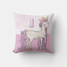 Cavalo Cor-de-Rosa primeiro aniversario de Nome Pe