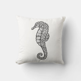 Almofada Cavalo de mar inspirado