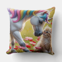 Cavalo Mágico e Gatinho Melhores Amigos 