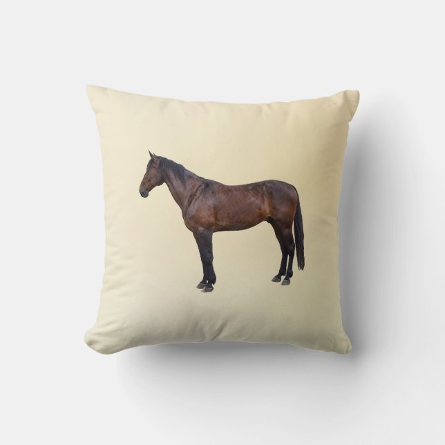 Almofada Cavalo Morgan de Perfil (Frente)