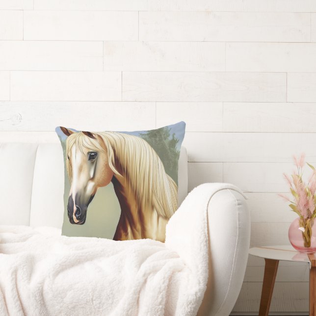 Almofada Cavalo Palomino Bonito (Sofá)