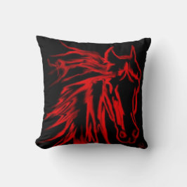 Almofada Cavalo rústico mínimo simples para animais