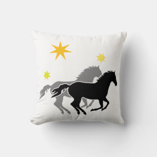 Almofada Cavalos e estrelas Horses and estrela
