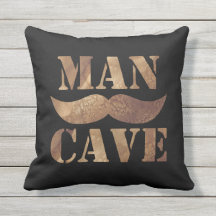 Caverna do homem (bigode, preto)