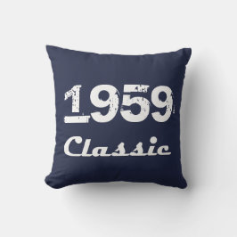 Almofada Celebração Clássica de 60º Aniversário de 1959