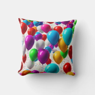 Almofada Celebração Colorida Design do Balão