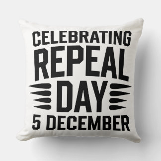 Almofada Celebração do Dia de Revogação 5 de dezembro