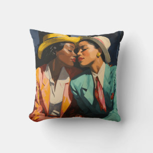 Almofada Celebrando as mulheres negras lésbicas