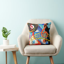 Almofada Celebrando Música