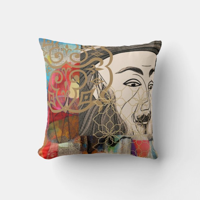 Almofada Celebrando Rumi (Frente)