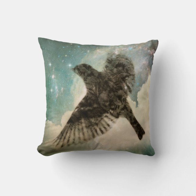 Almofada Celestial Bird Fantasy (Frente)
