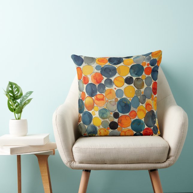 Almofada Celestial Dots Throw Pillow (Cadeira)