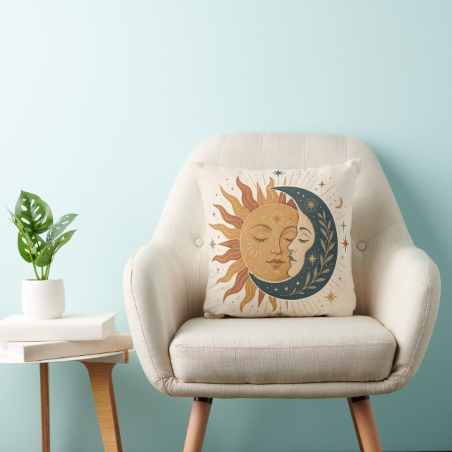 Almofada Celestial Sun Moon Pillow (Cadeira)