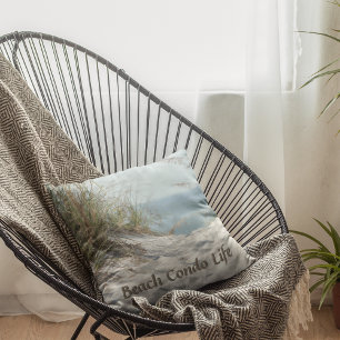 Almofada Cena de Areia de Praia