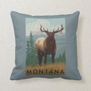 Almofada Cena de MontanaElk