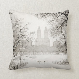 Almofada Central Park - neve bonita do inverno