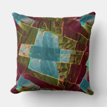 Cera esculpida castanha e azul com aspecto esculpi