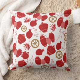 Almofada cerâmica de barro cerâmica potes padrão floral