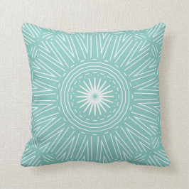 Almofada Cerceta com o travesseiro decorativo geométrico