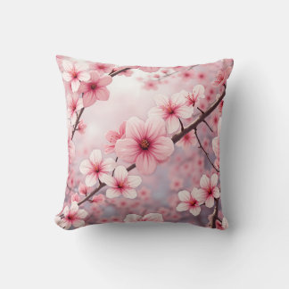 Almofada cereja floresce