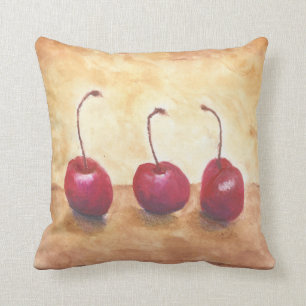 Almofada Cerejas de Pastel de Petróleo