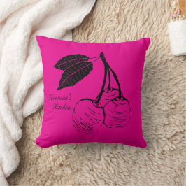 Almofada Cerejas Rosa