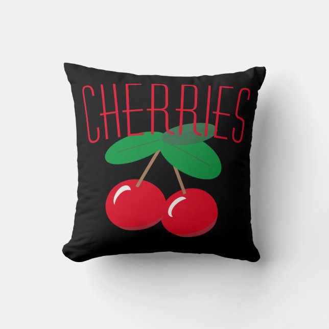 Almofada Cereries Fruta Red (Frente)