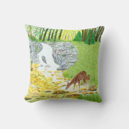 Almofada Cerva e filhote