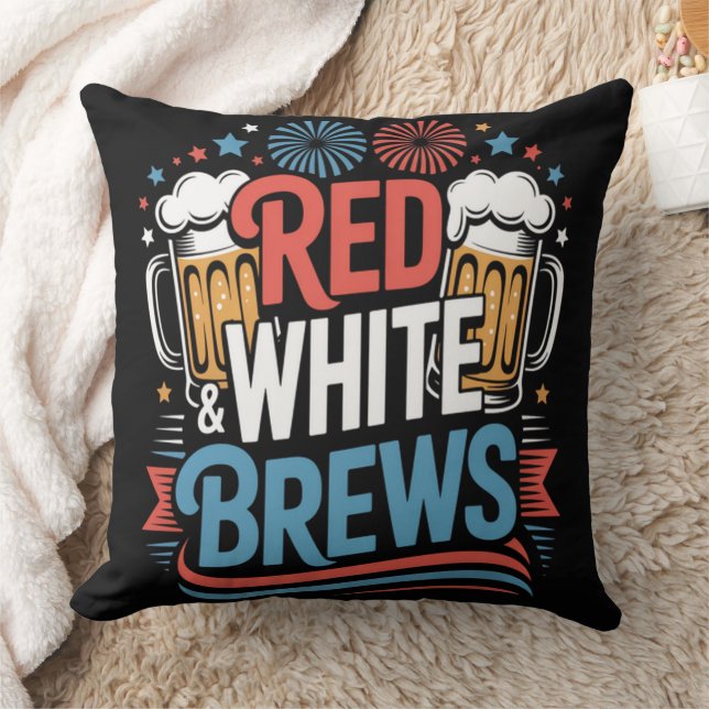 Almofada Cerveja 4 de julho (Cobertor)