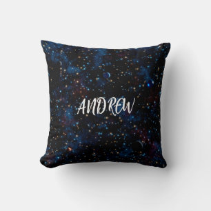 Almofada Céu estrelado com estrelas e planetas