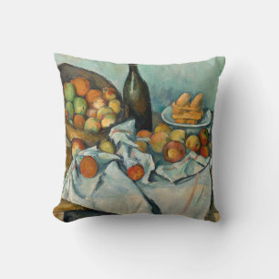 Almofada Cezanne Basket Apple Impressionismo Arte