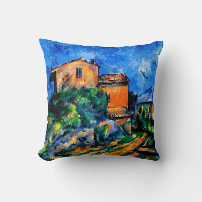 Almofada Cezanne - Maison Maria com uma Vista do Chateau No (Frente)