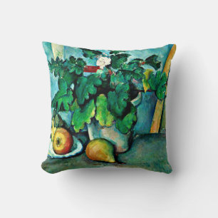 Almofada Cezanne - Pote de Primroses e Frutas