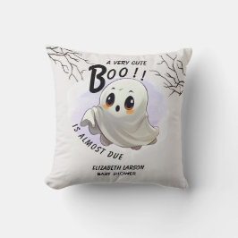 Almofada Chá de Bebê Boo Tema de Halloween Festa Fofa