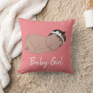 Almofada Chá de Bebê Menina