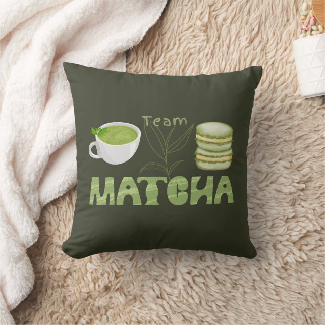 Almofada Chá Verde Matcha, Tudo é melhor com matcha (Cobertor)
